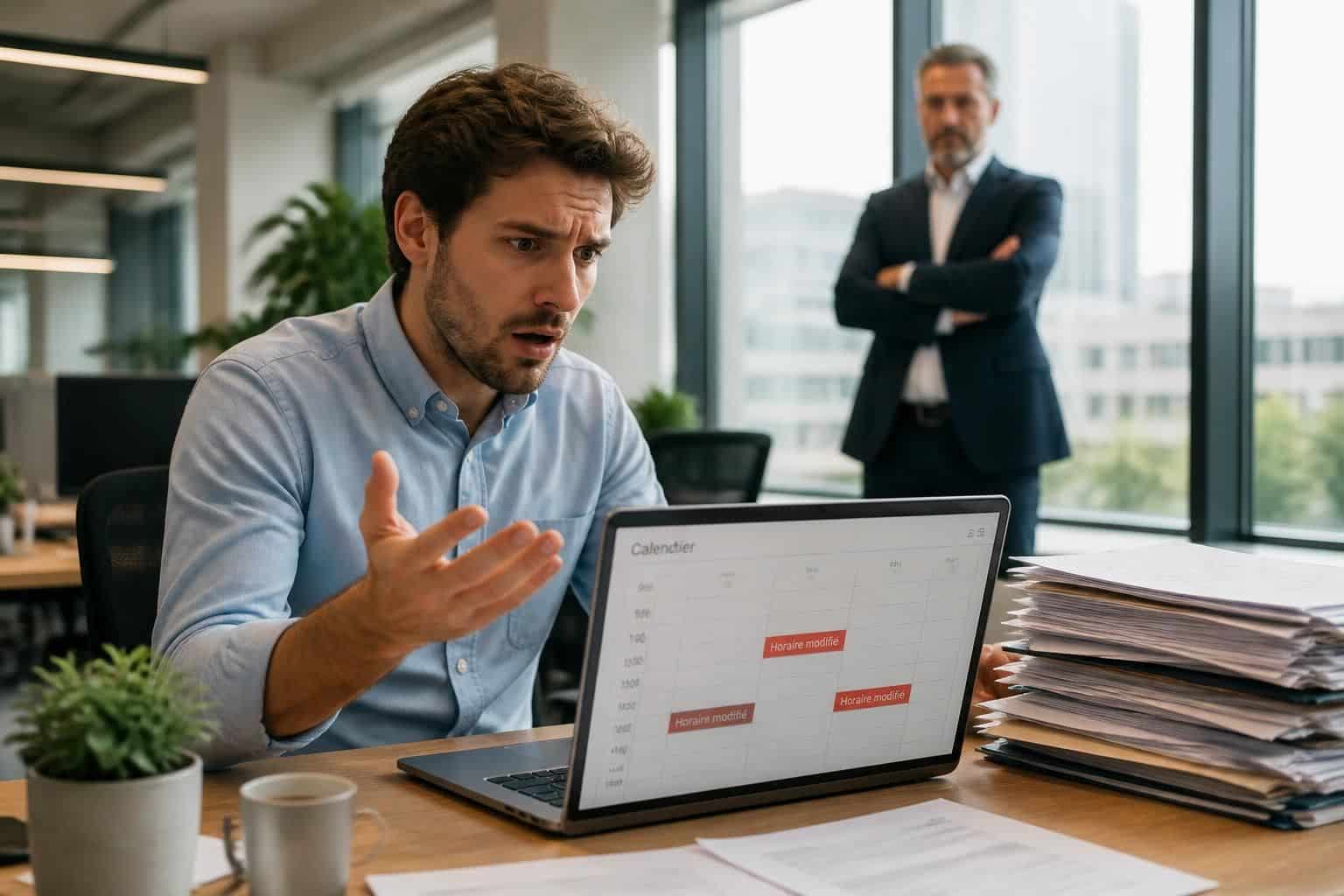 découvrez vos droits lorsque votre employeur modifie vos horaires du jour au lendemain. informations clés pour protéger vos conditions de travail.