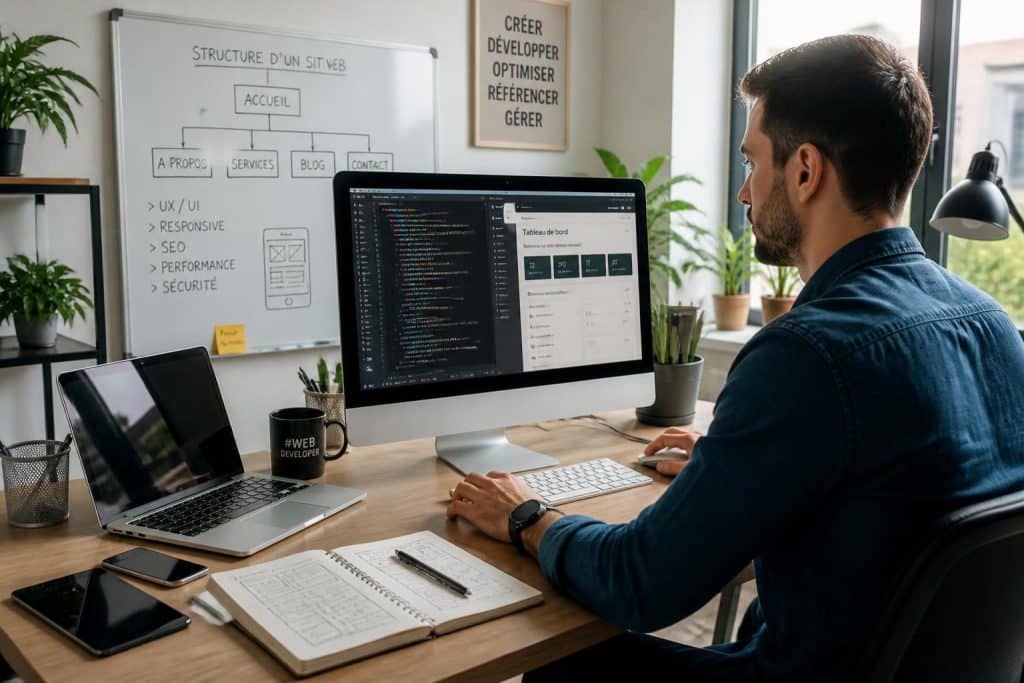 découvrez la définition du webmastering, ses rôles essentiels, ses principales fonctions et les compétences clés nécessaires pour exercer ce métier.