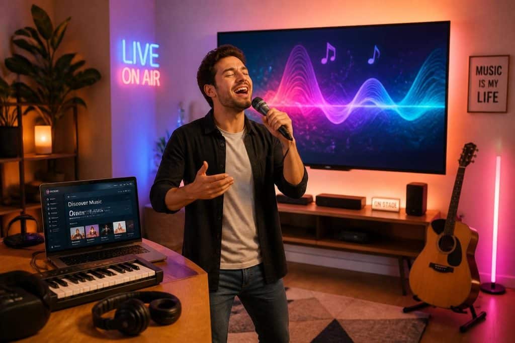 youzic.com, votre plateforme de karaoké en ligne pour chanter vos titres préférés et découvrir une large sélection de musique variée et de qualité.