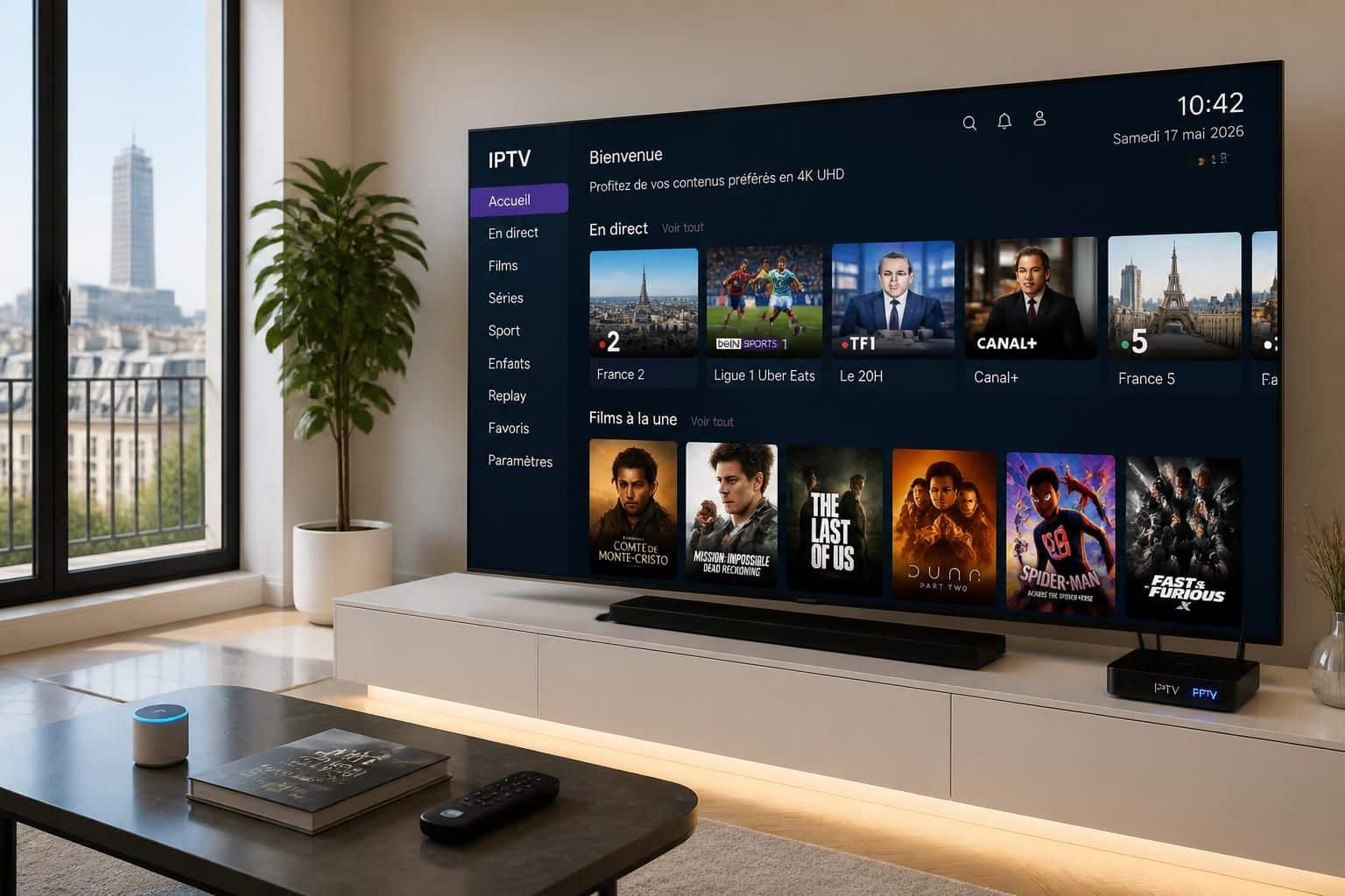 découvrez voraxtv.com, votre abonnement iptv fiable en france pour 2026, avec un large choix de chaînes en 4k uhd pour une expérience télévisuelle exceptionnelle.