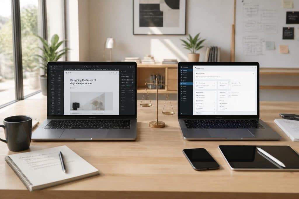 découvrez les différences entre webflow et wordpress pour choisir le meilleur cms en 2026. avantages, inconvénients et conseils pour votre site web.