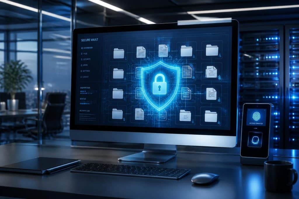 mycecurity, votre coffre-fort numérique sécurisé, protège efficacement tous vos documents professionnels. gérez et accédez facilement à vos fichiers en toute confidentialité.